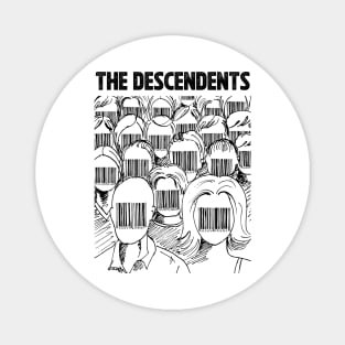 Barcode face The Descendents Magnet